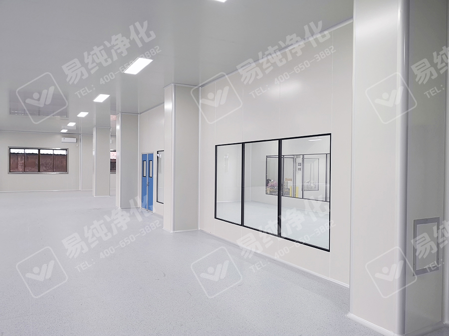 整體工程采用手工板裝修改造，吊頂采用手工單玻鎂凈化板，墻體采用手工巖棉板.jpg
